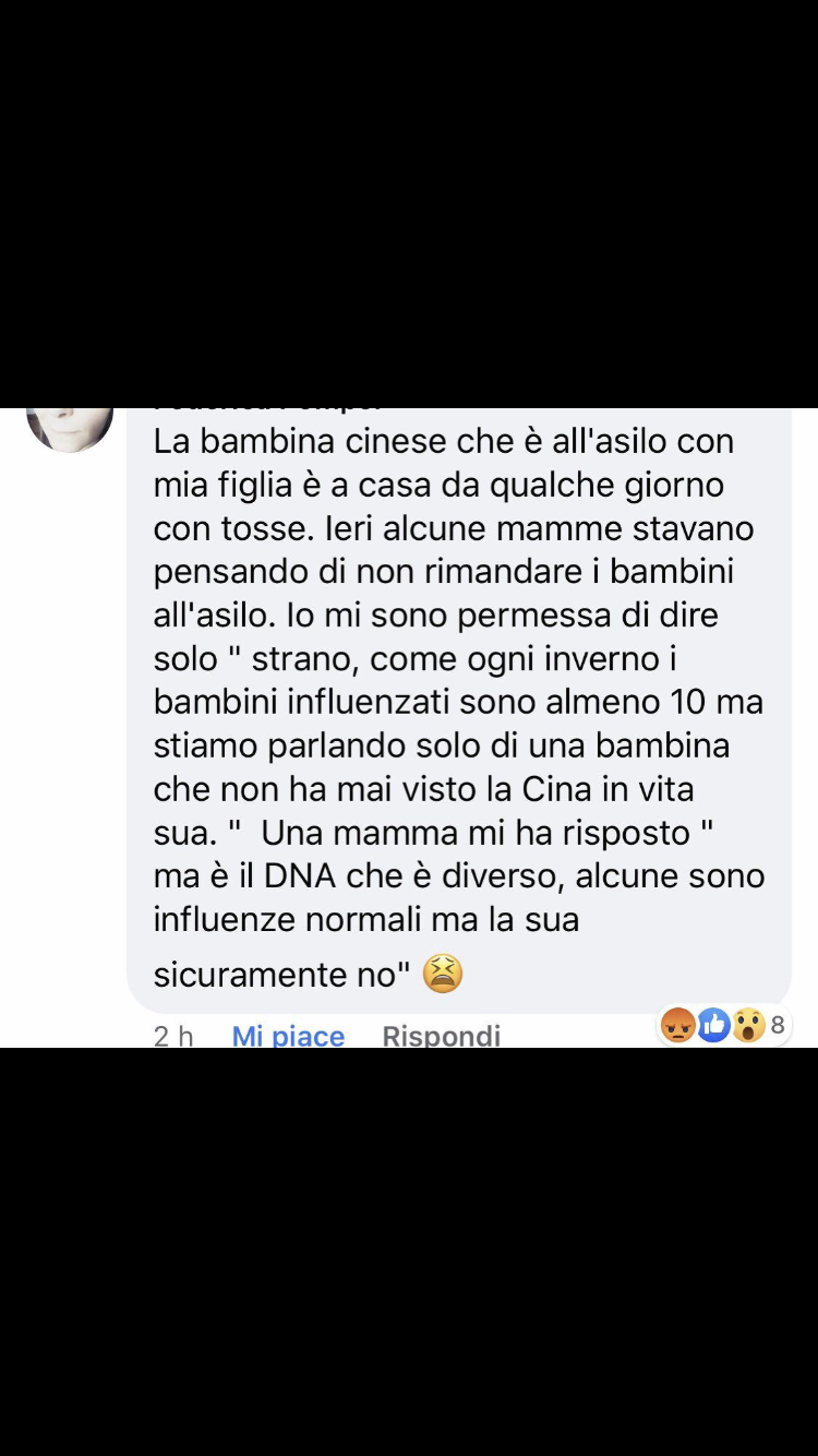 “La sua sicuramente non è un’influenza normale, CAPITO?” 