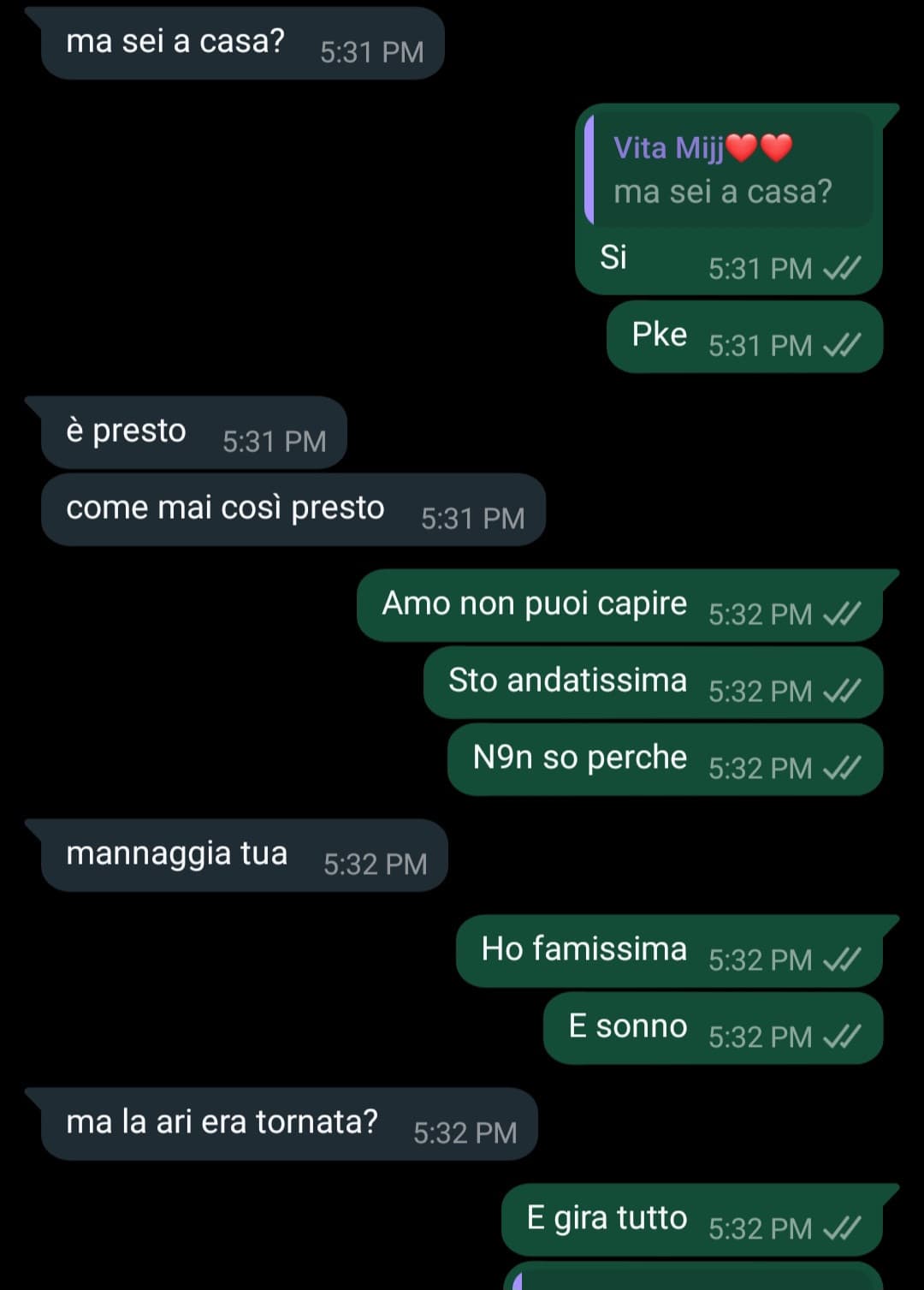 Quel pke mi è uscito dal culo di solito non son cosi 