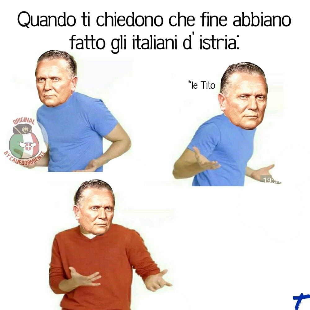 La differenza tra un italiano e una pala ? La pala scava la terra l'italiano ci finisce sotto ahahah ?