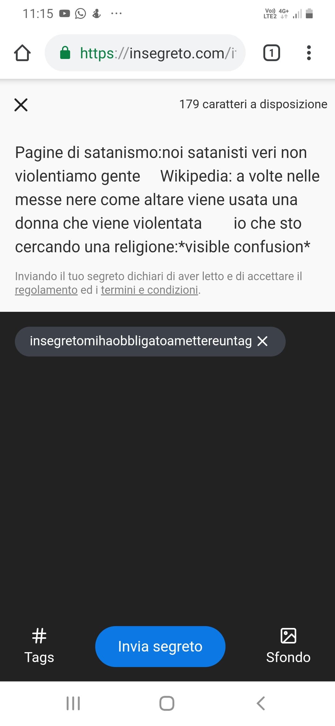 Sono quello che ha detto guardate negli shouts