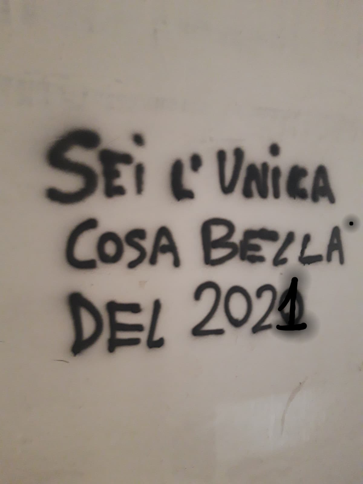 Ti auguro un anno che mandi affanculo gli ultimi due...