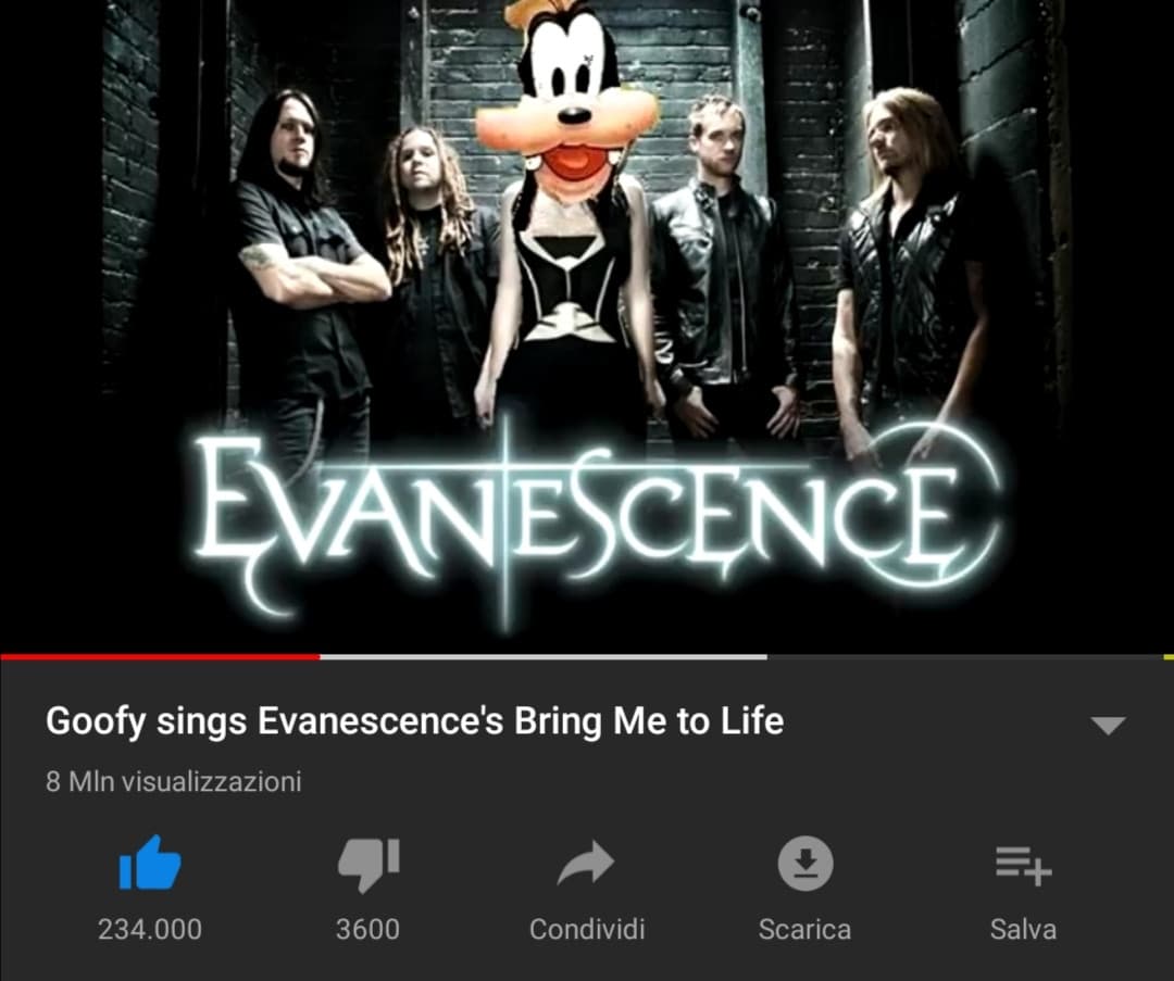 Ma quali evanescence ed evanescence....