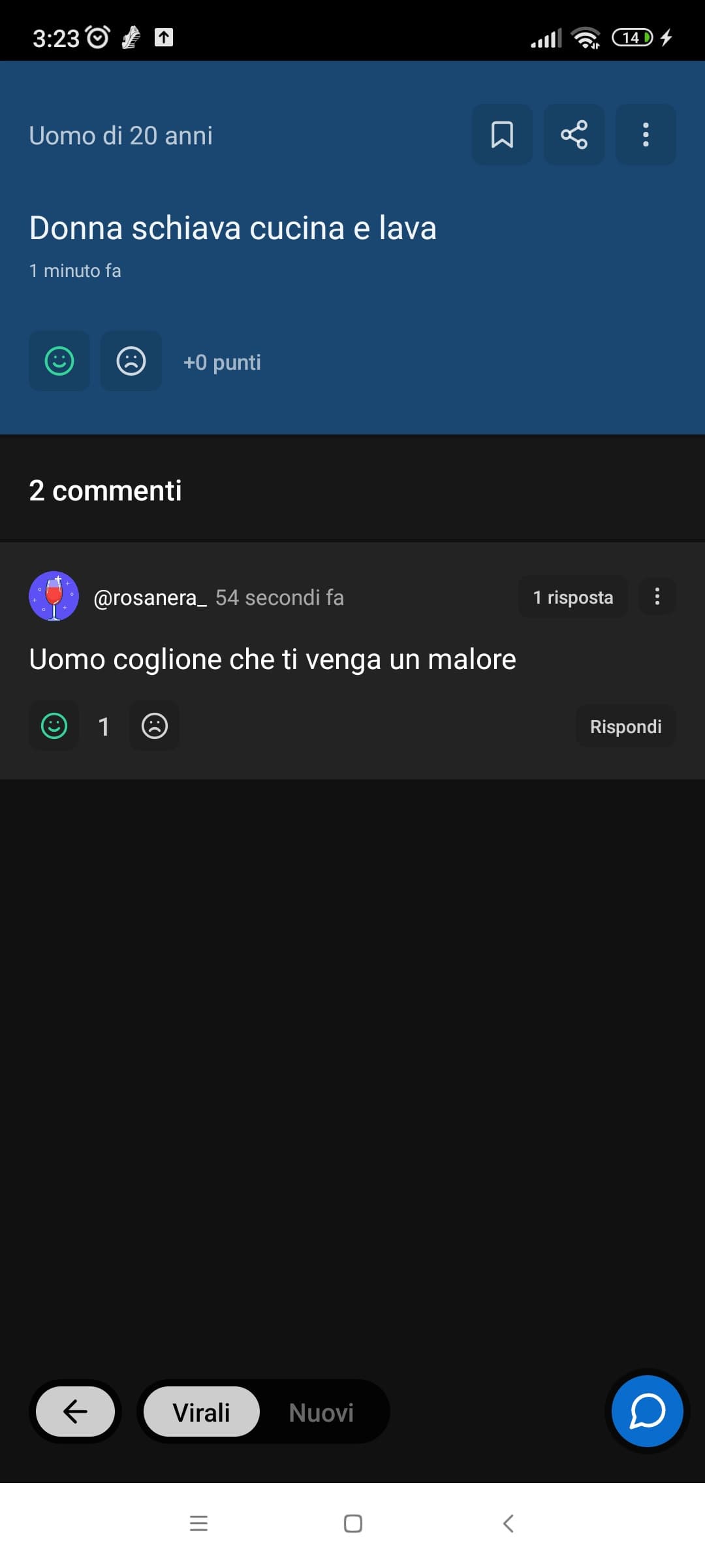 Io metto upvote ad entrambi perchè mi piacciono le guerre civili