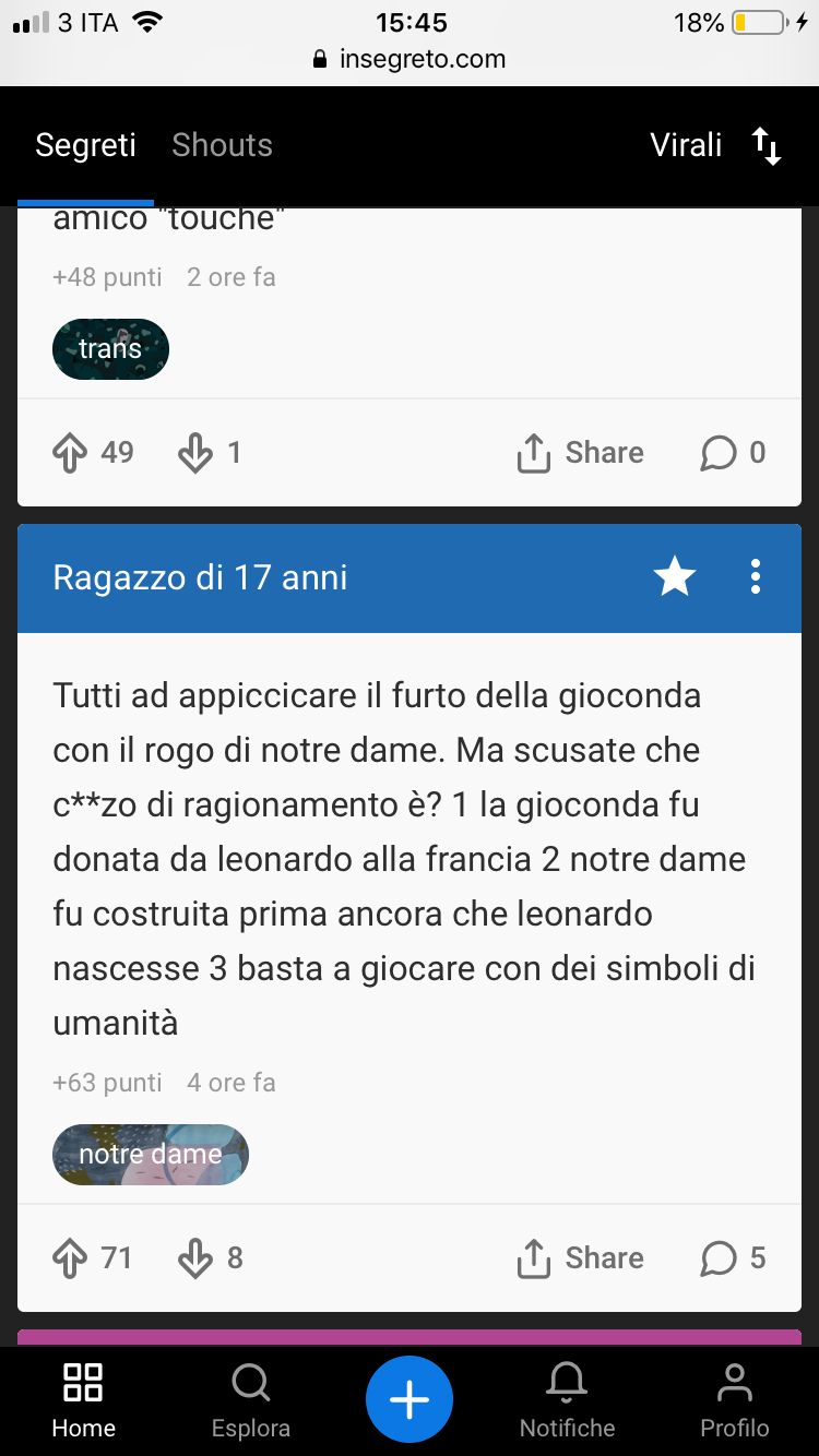 Non ti conosco ! 