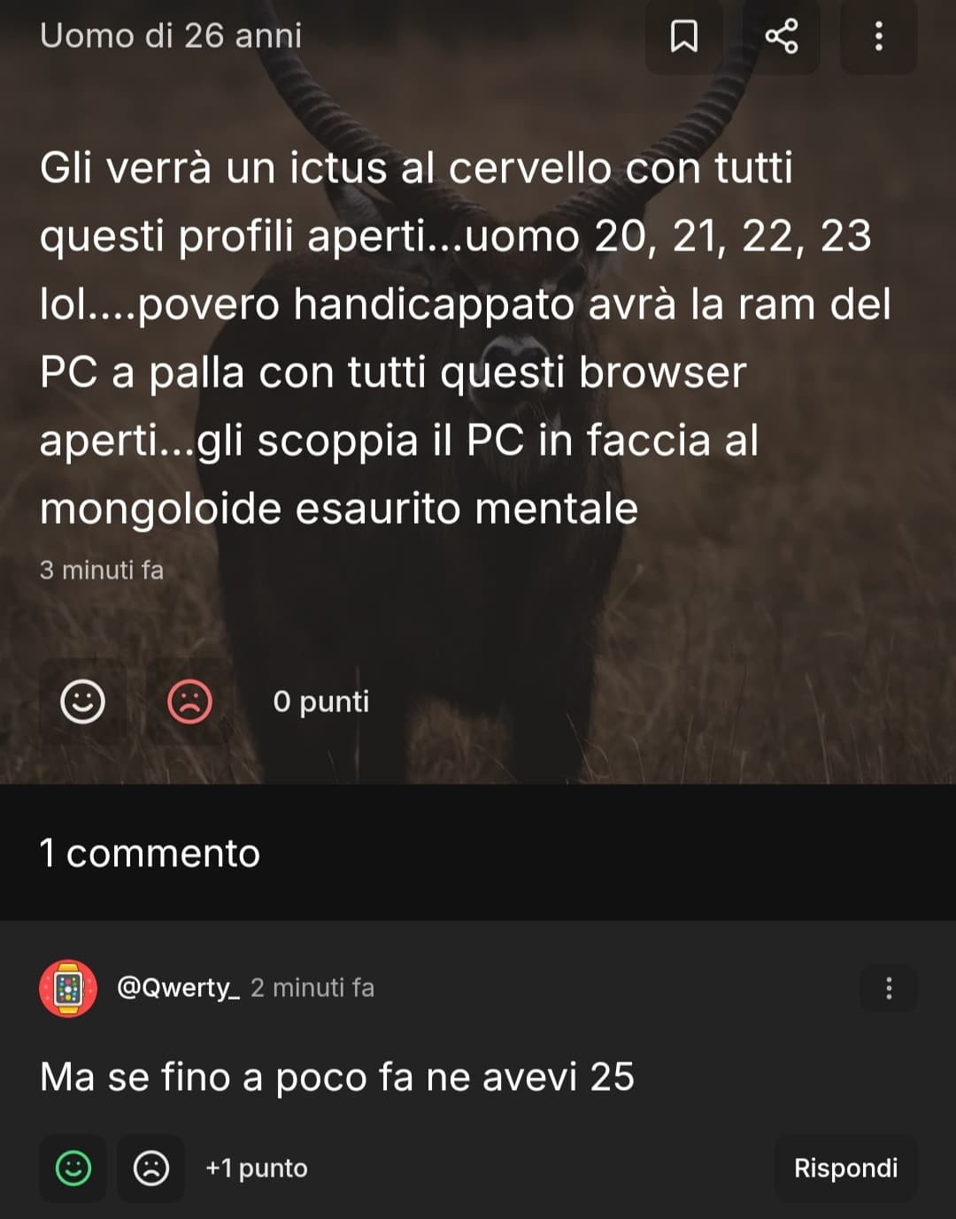 Saulo il parassita sociale spesato dai contribuenti blastato da Qwerty 