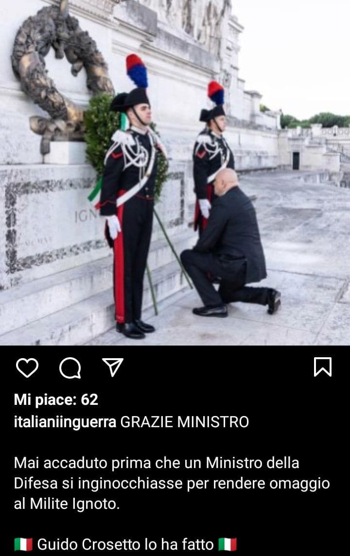 Onore, grande Guido ??