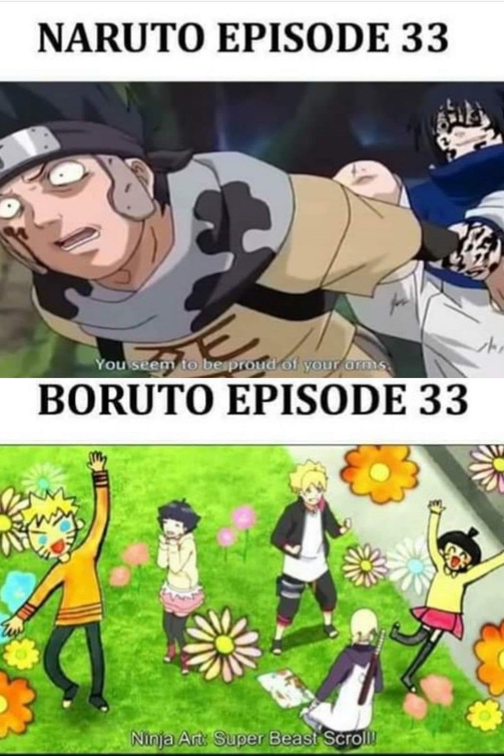 Naruto, Naruto shippuden o boruto? 