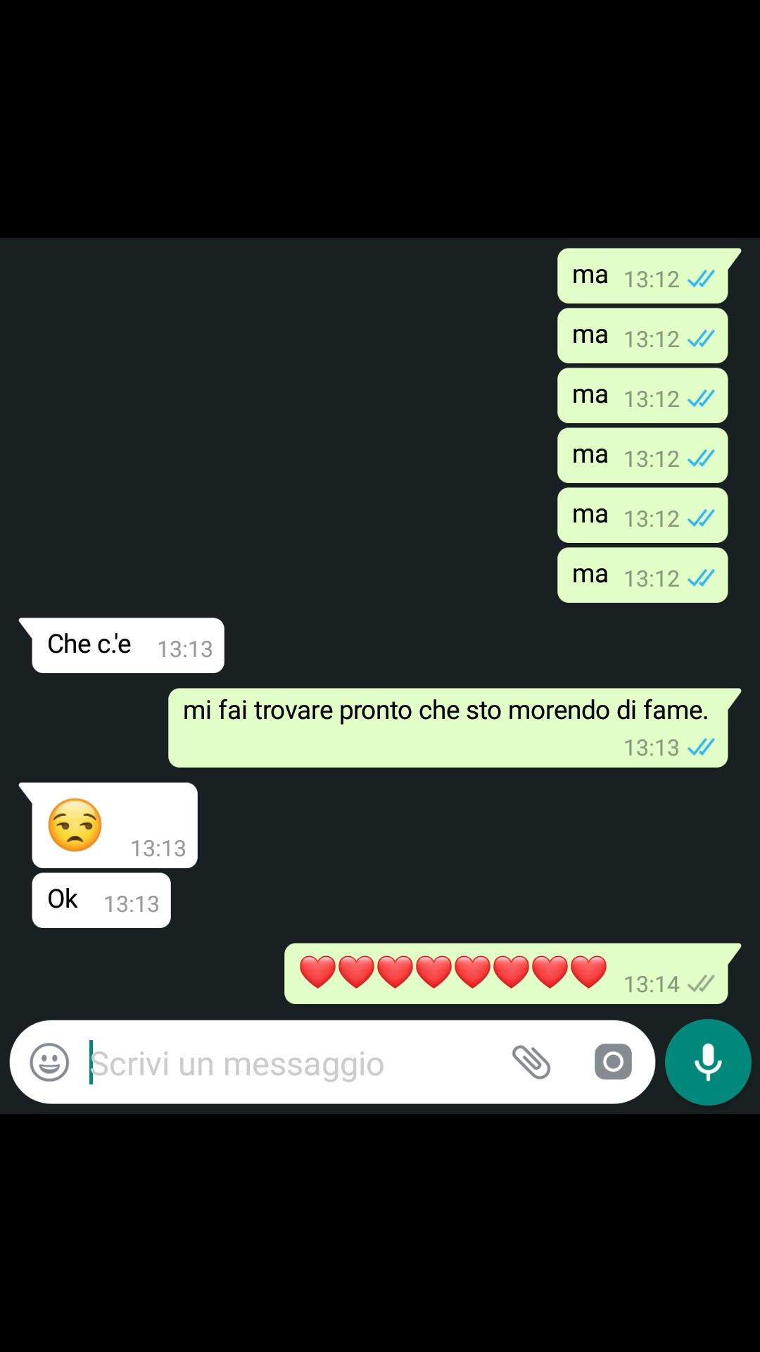 Conversazione con mia madre