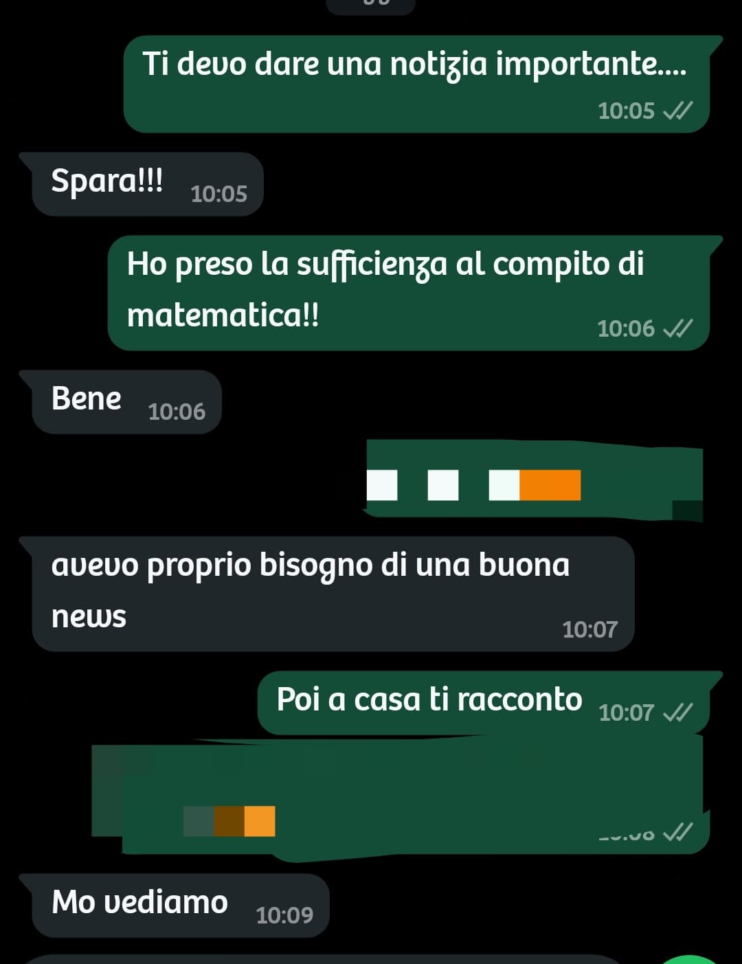 Per una volta ho fatto felice pure mio padre, sono così contenta 💖