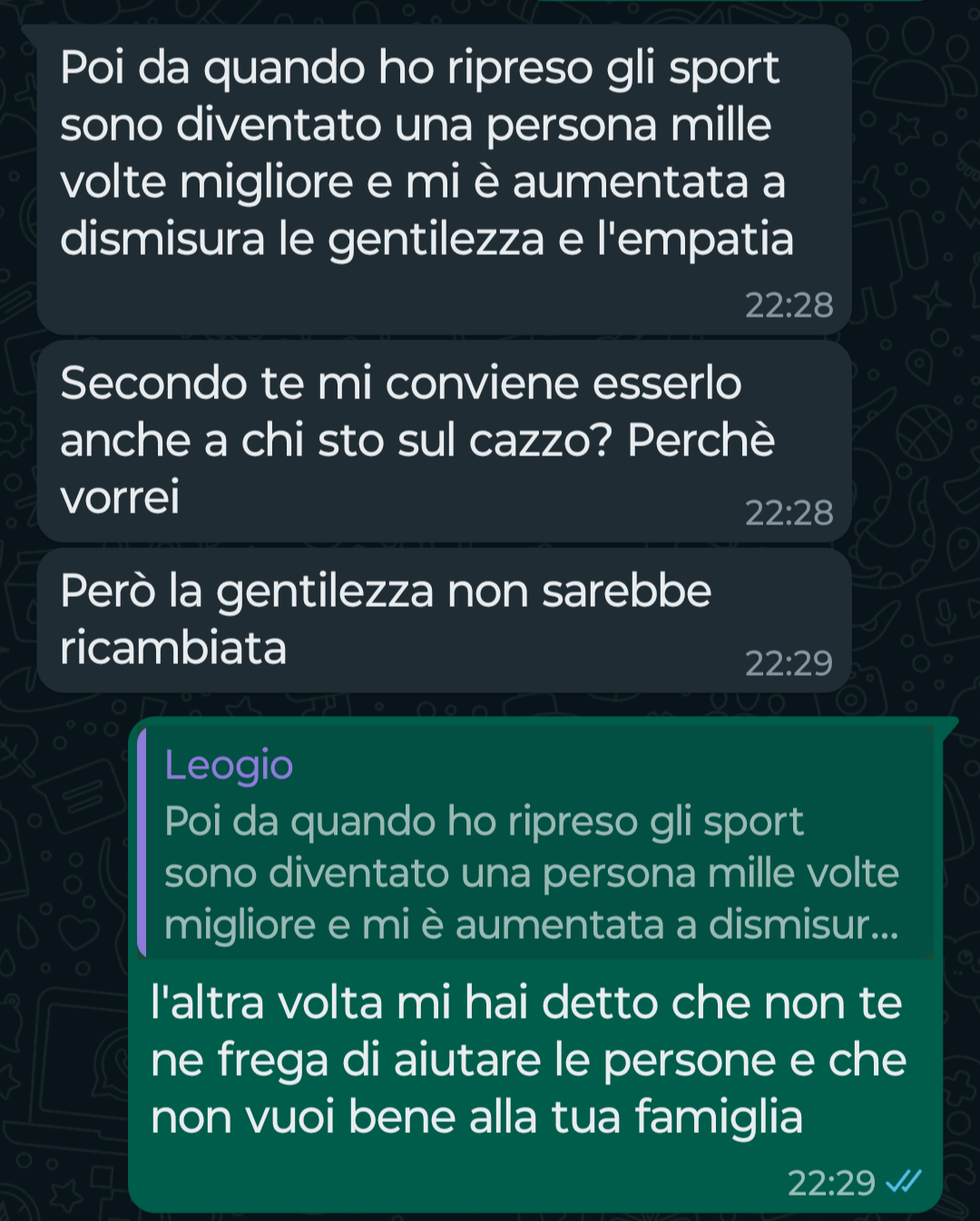 il mio miglior amico be like: