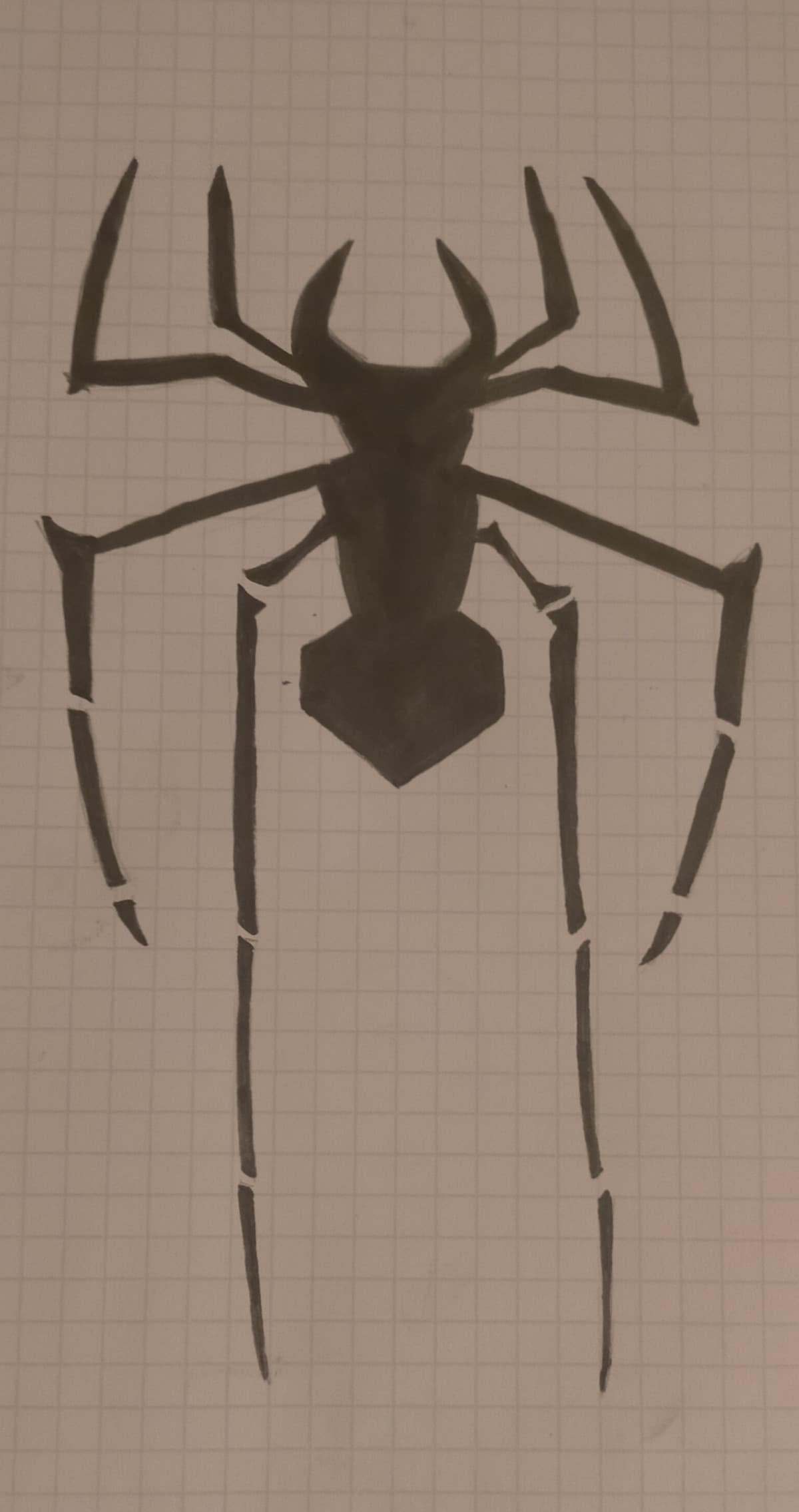 Spiderman suit logo