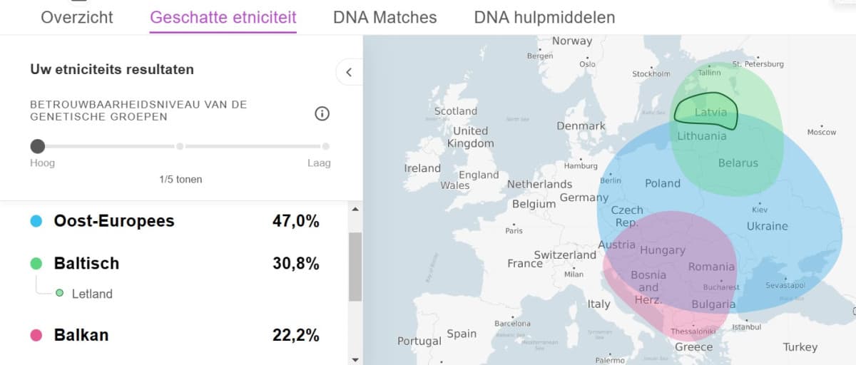 Il mio test del DNA è arrivato!!!! la polacchia mi era parecchio scontata, quello che mi ha sorpresa era che sono anche lettone e ungherese.