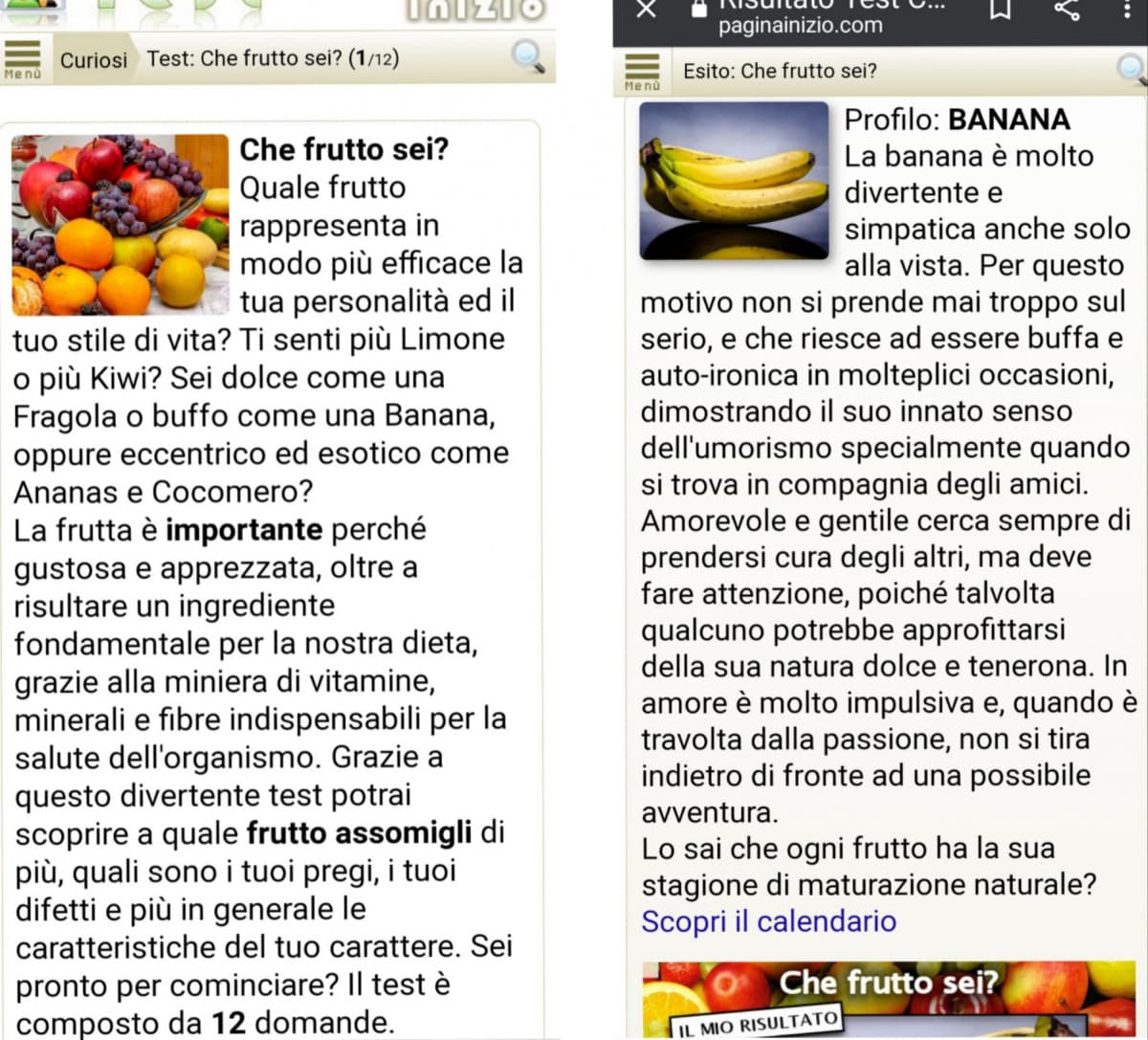 È il frutto dell'Amor.. È la banana è un la banana