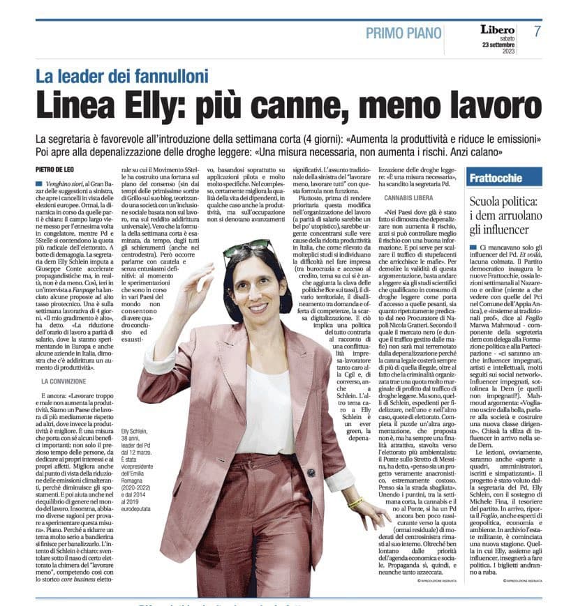 Libero finalmente fa una buona pubblicità alla concorrenza, che è successo, il primo passo per diventare un giornale onesto?