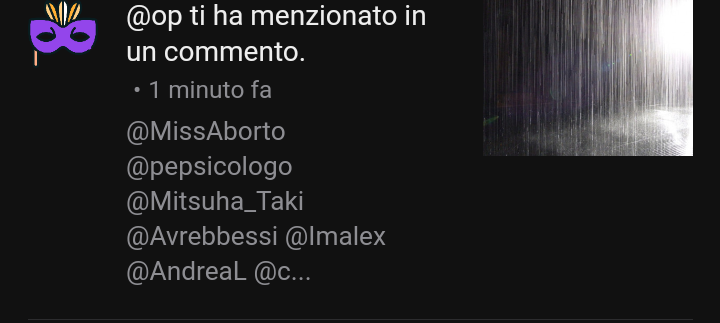 Ciao Raining anche se dopo due giorni. Comunque "rido" leggendo tutti i segreti che riguardano gli Stati Uniti ecc e poi mi trovo taggato con MissAborto lol mi spiace diffondi pratiche illegali ?