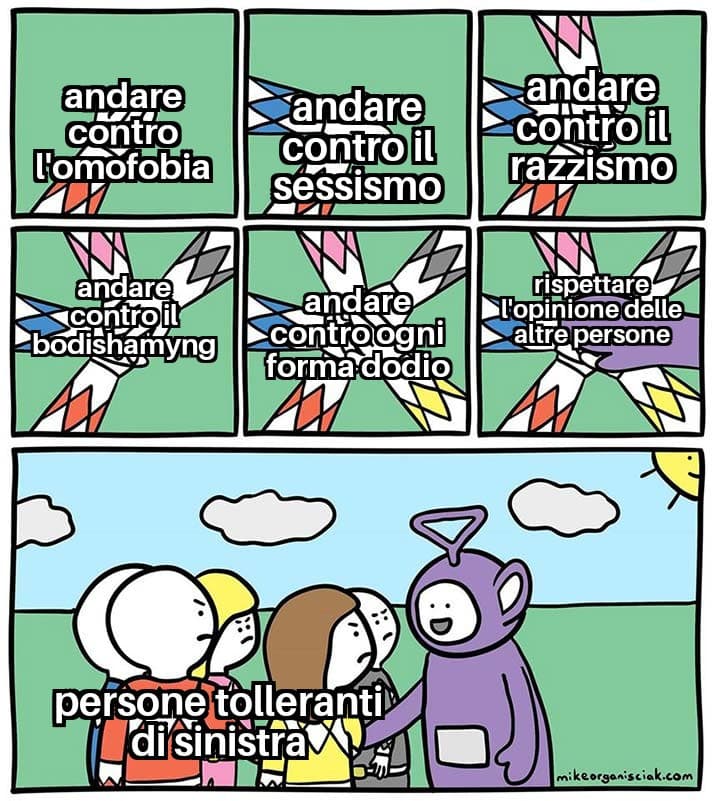 Oggi sono in vena di meme.... Mi fa ridere come le persone che si ritengono democratiche sono le prime che non rispettano l'opinione degli altri...