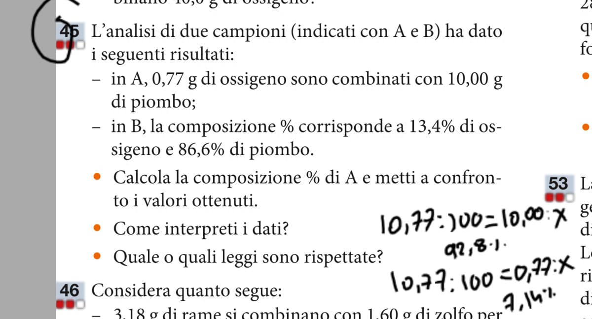 È giusto? Ho fatto solo il primo, gli altri non ho capito cosa vogliono. Mi potreste aiutare per favore