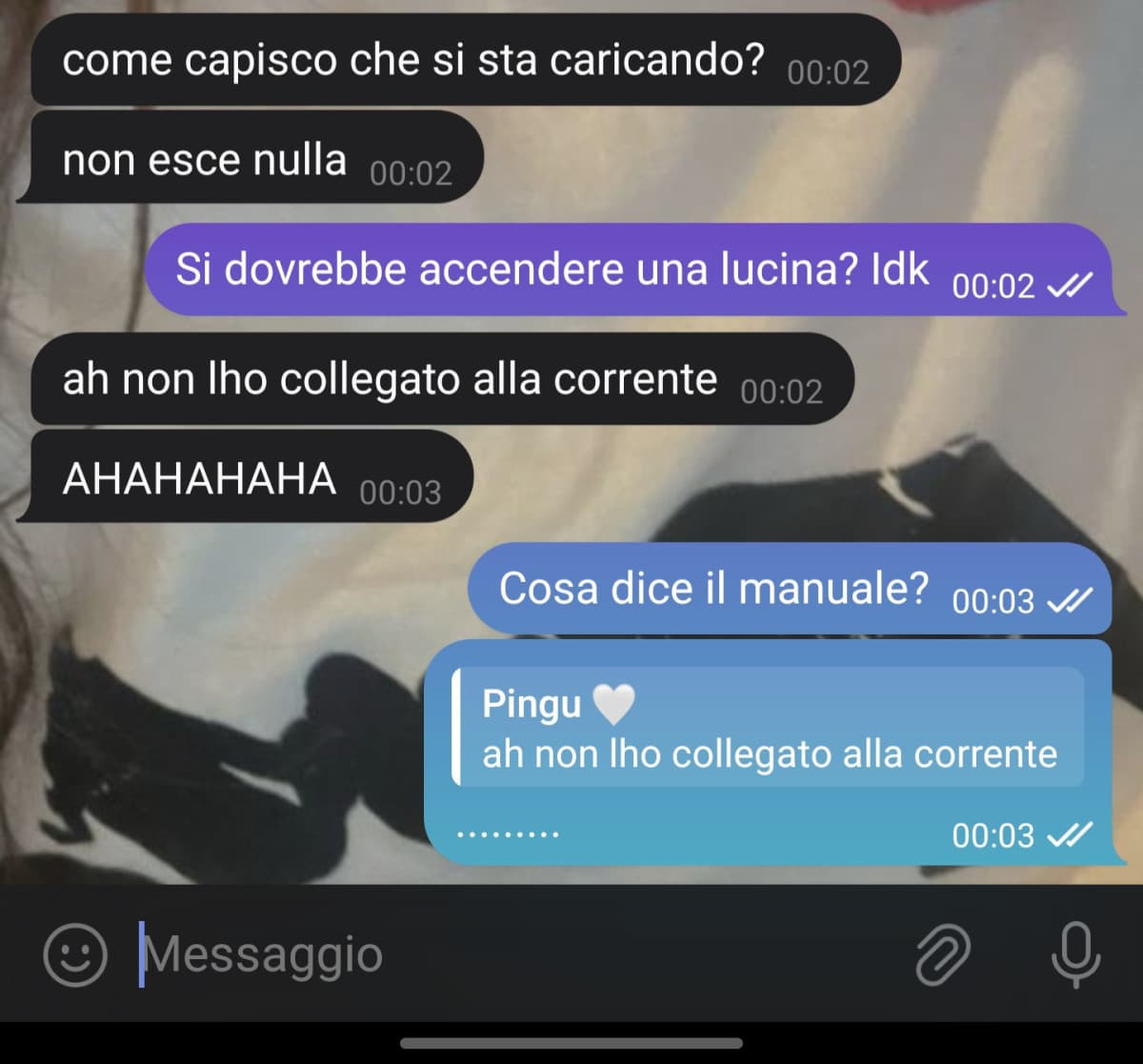 Quella intelligente della famiglia.