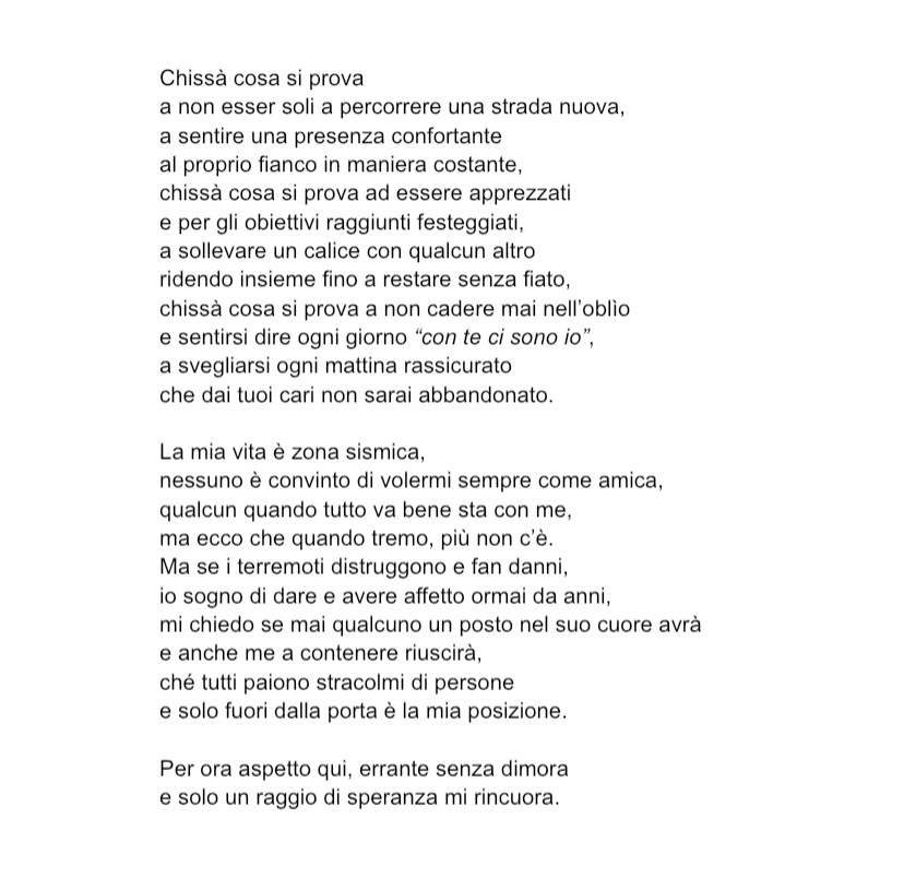 Buonanotte con questa poesia