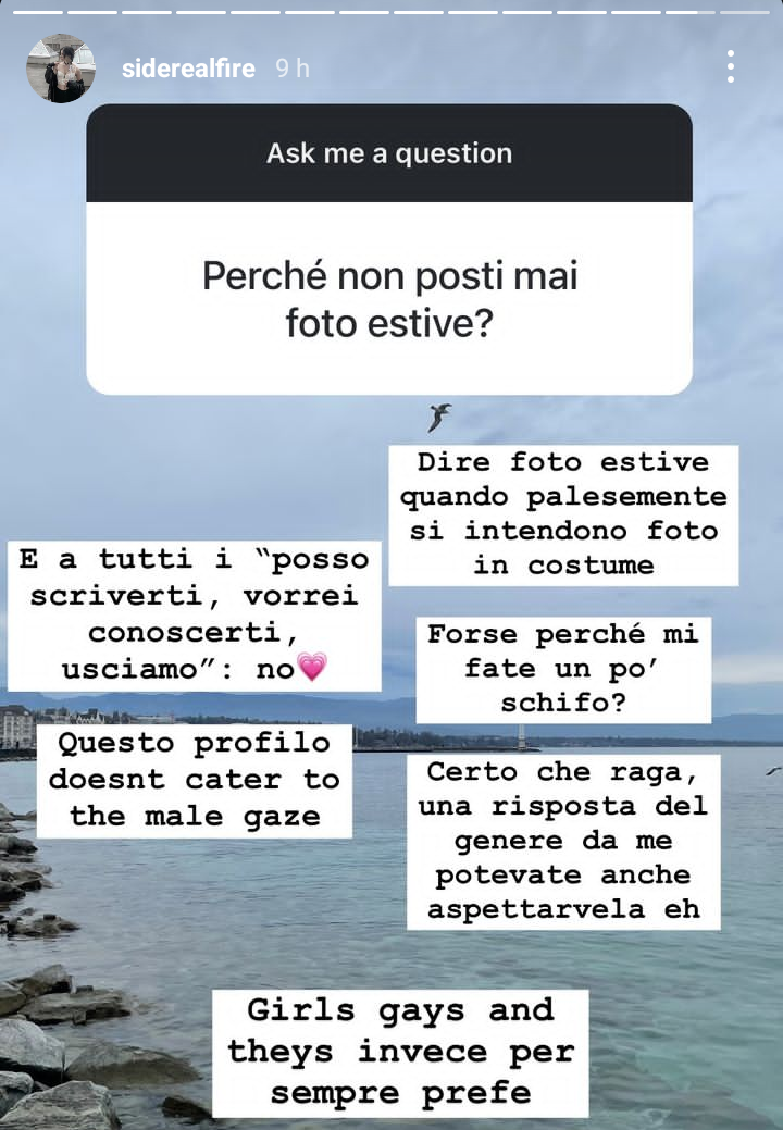 Elena Cecchettin ormai è nella mia top list insta idole 