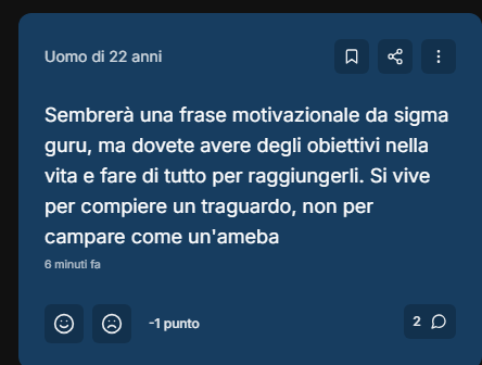 Il senso di questo downvote?