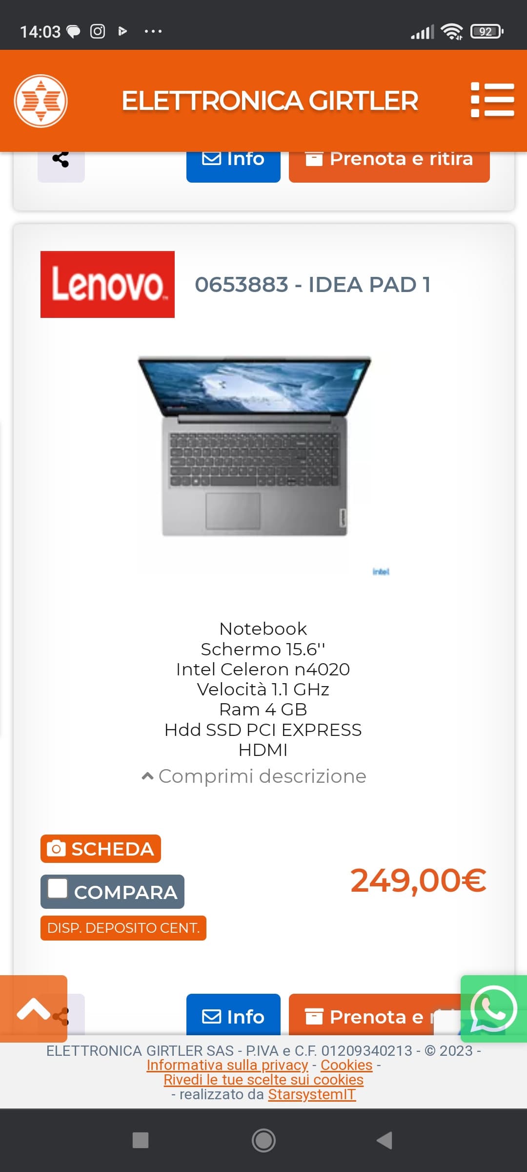 MI SERVE UN COMPUTER ENTRO I 300€ CONSIGLI?