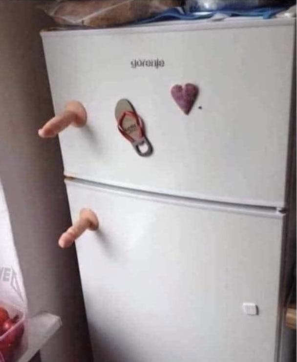 Tipico frigo di insegreto