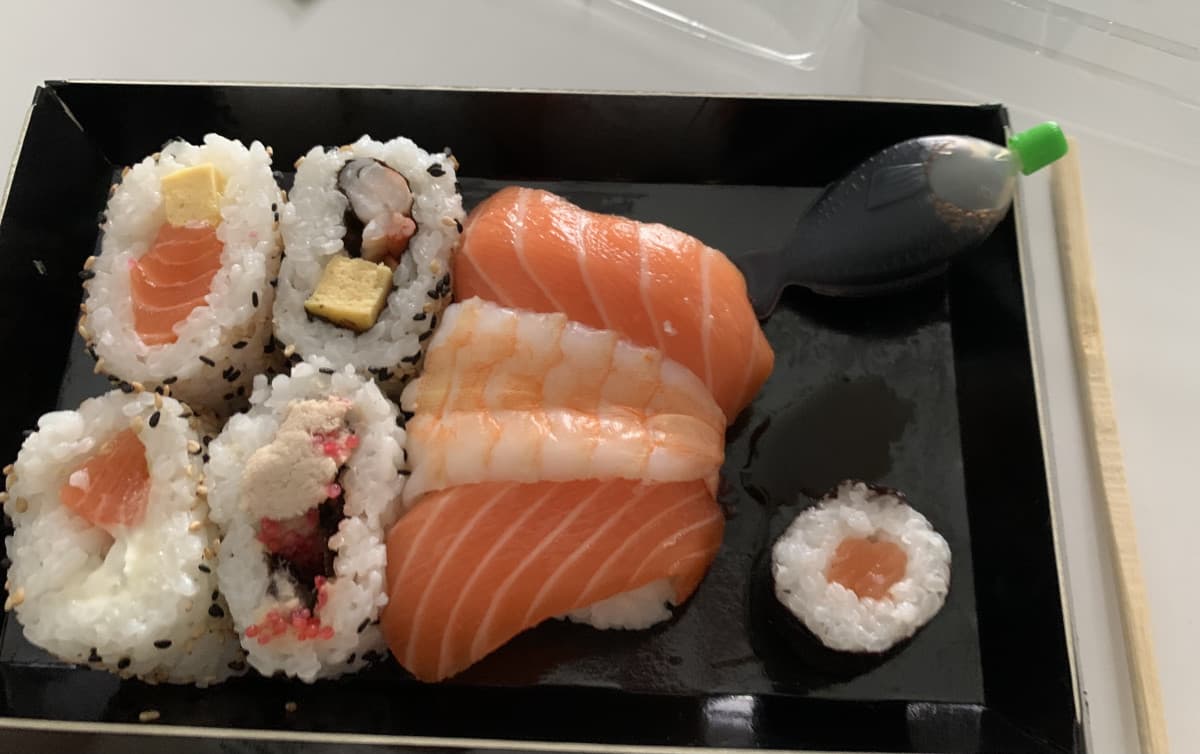 pranzo di oggi 🥰🍣