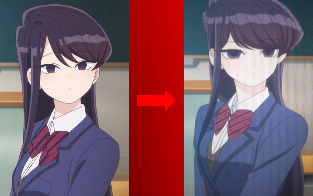 In occasione del rilascio in Blu-ray della seconda stagione, le animazioni di alcuni episodi di "Komi Can't Communicate" sono state sistemate. La versione corretta ha sostituito gli originali anche su Netflix.