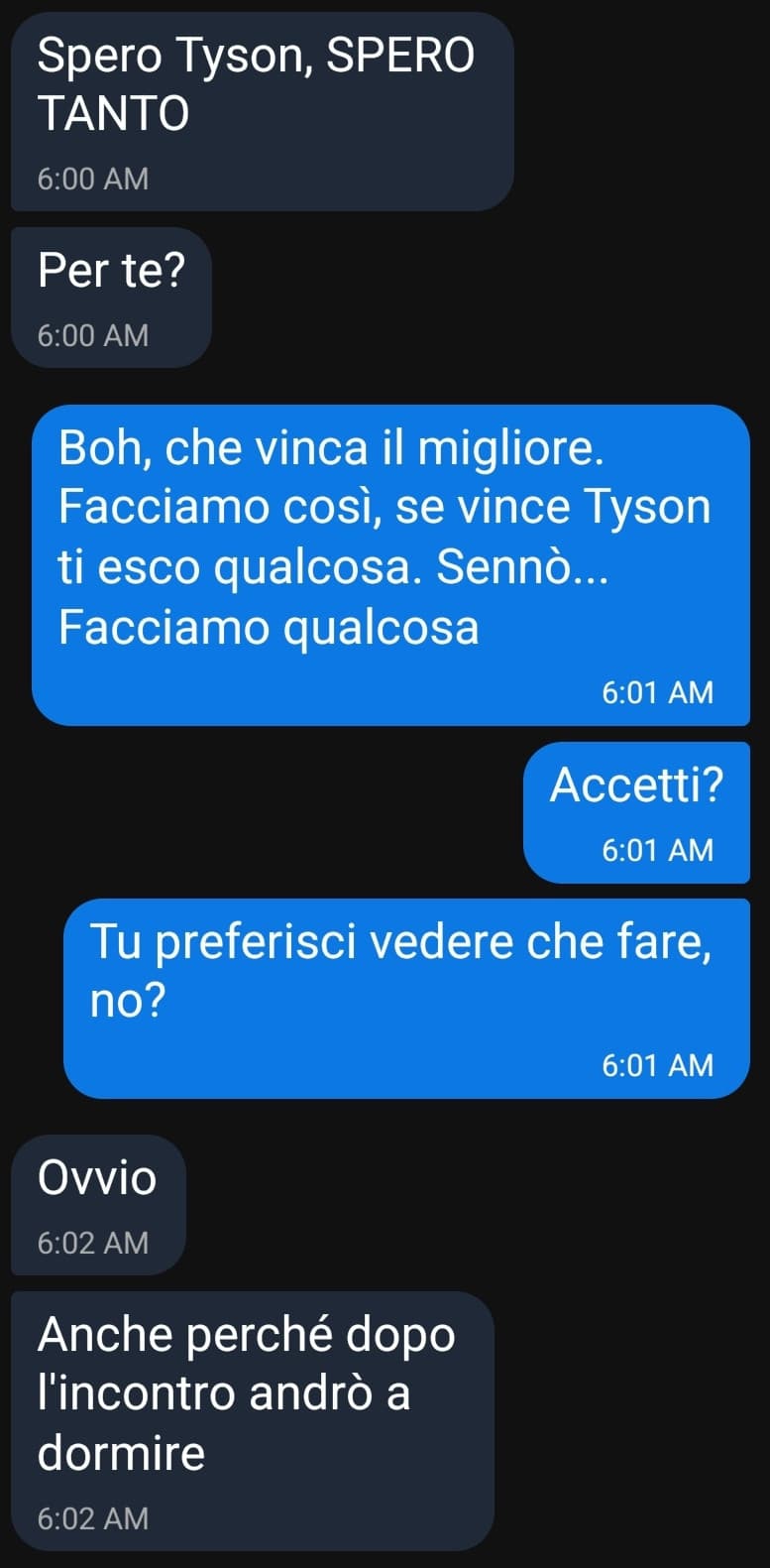 Non dovrei mostrarlo per coerenza verso me stessa, ma mentire non mi piace 🤷🏼‍♀️. Indovinate chi è andat* a dormire anche se ha accettato e perso?