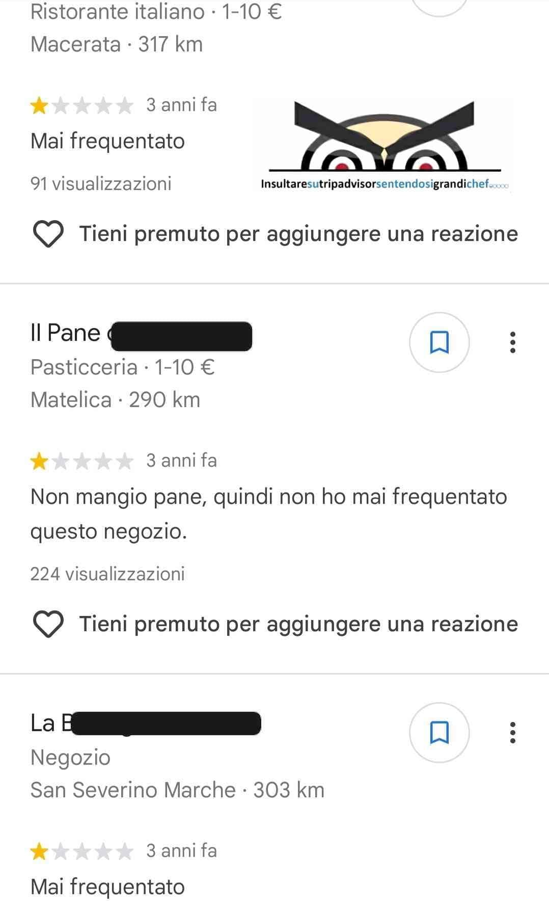 Ma la gente che problemi ha?