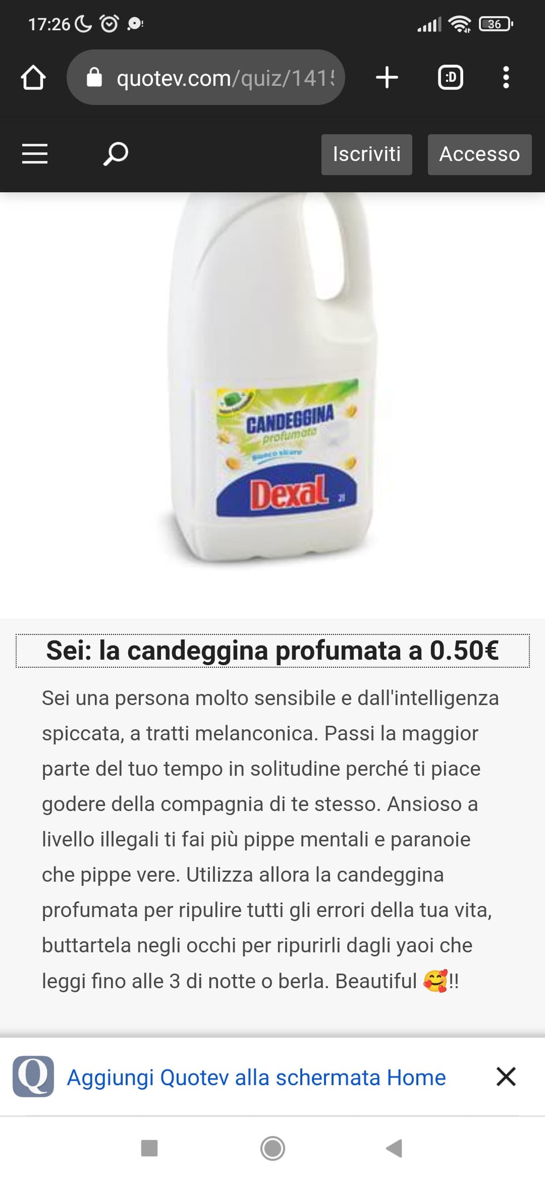 Candeggina lidl