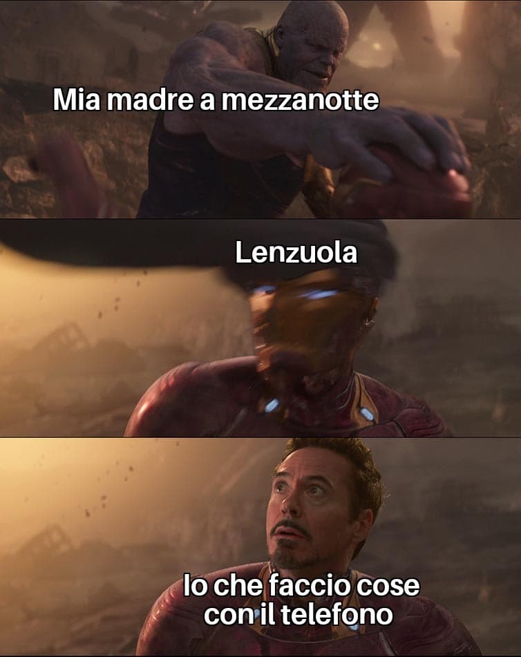 Io fra qualche ora: