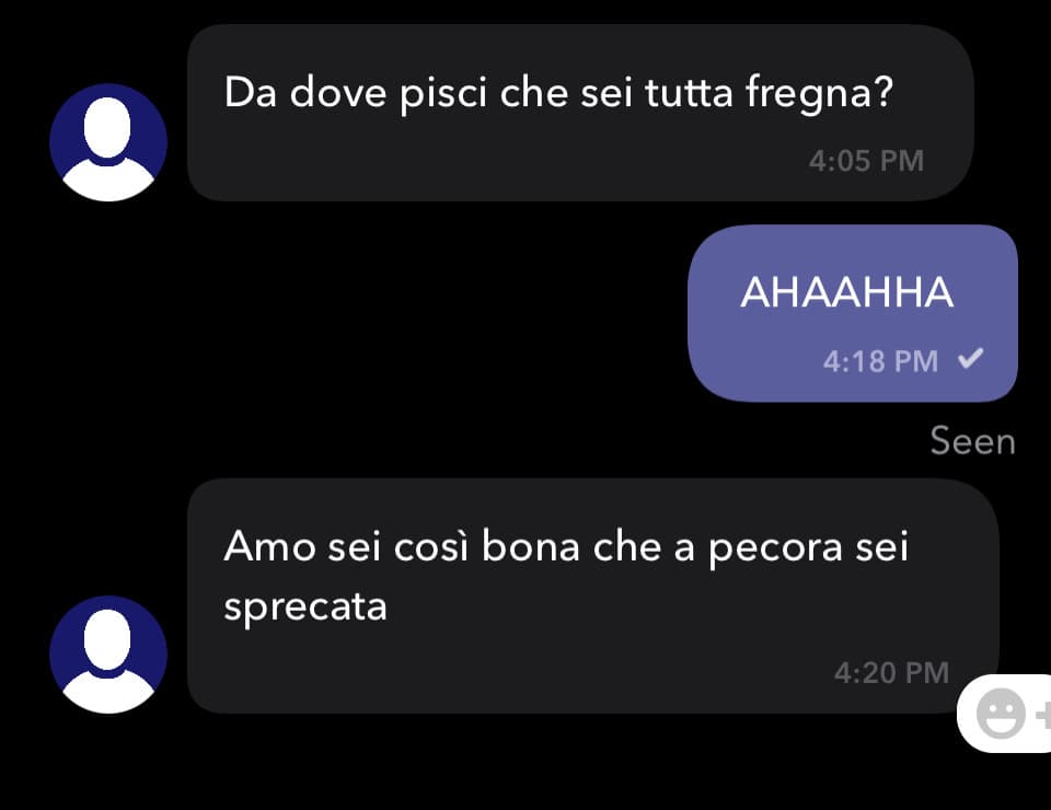 nessuno mi ha mai scritto robe così romantiche