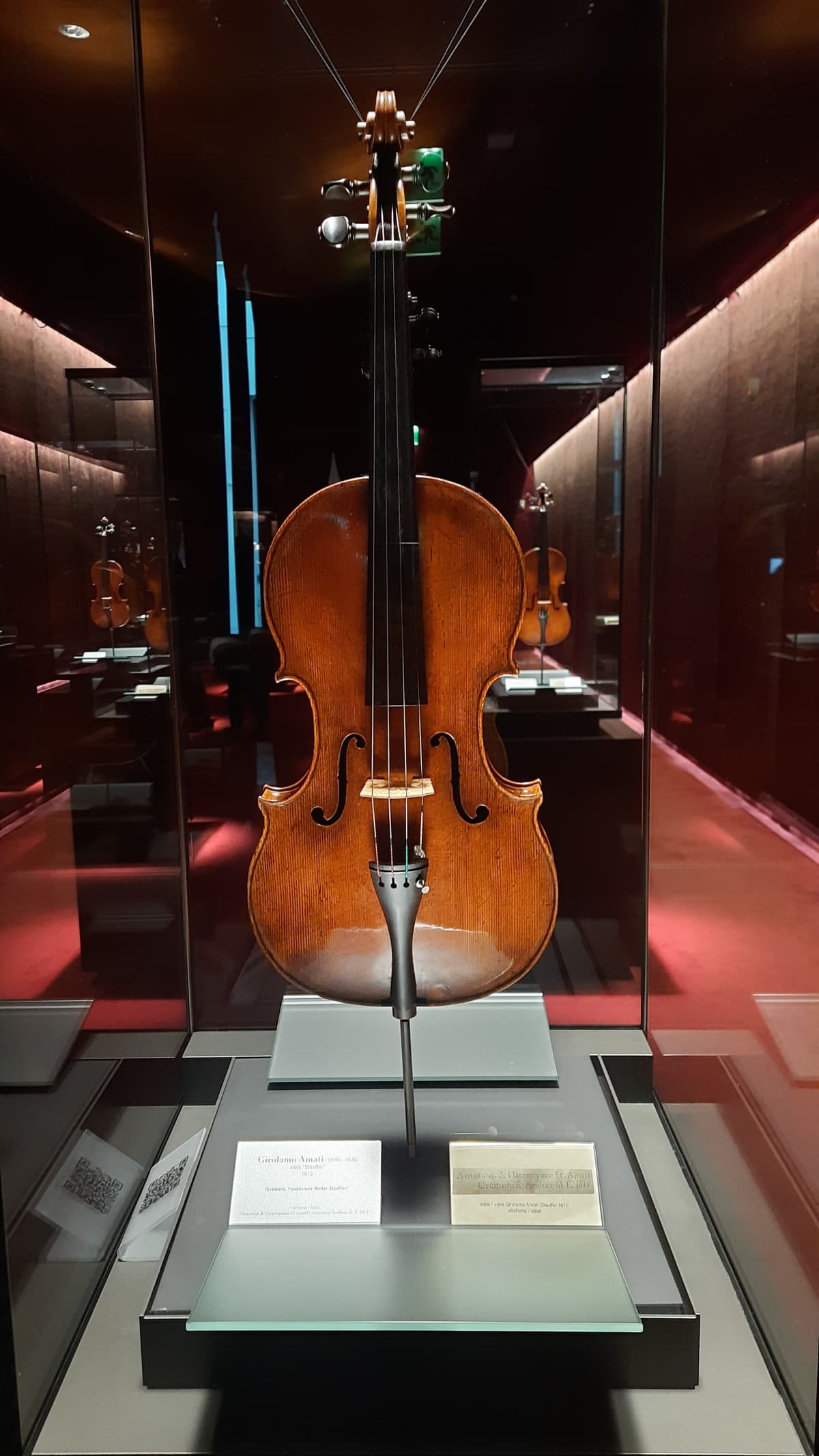 Stradivari, anno 1615. Museo del Violino, Cremona.