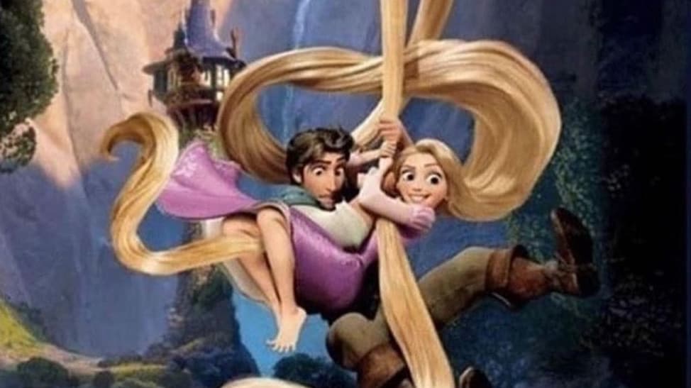 Rapunzel non si depila la figa