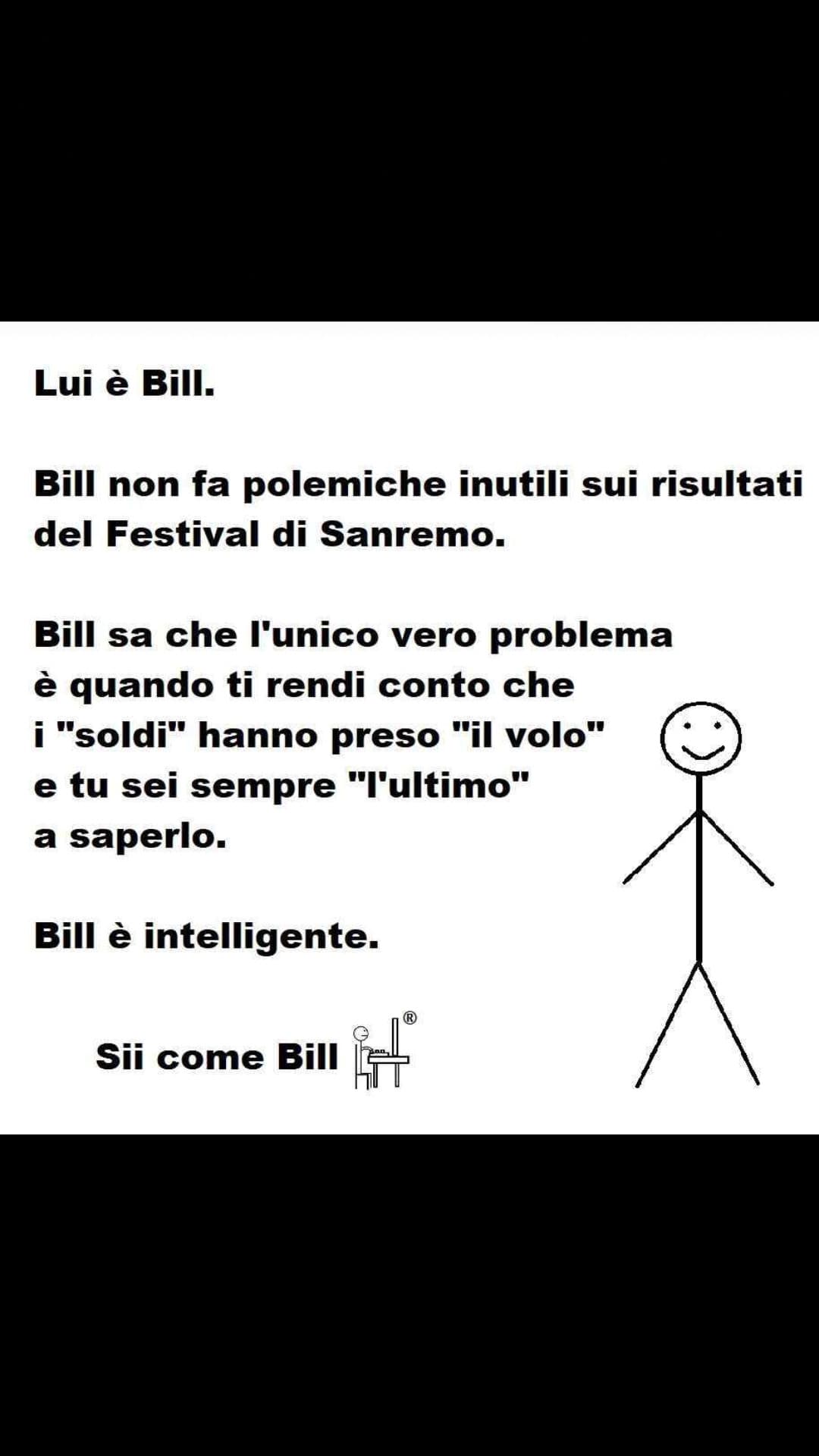 Bill è intelligente.. 