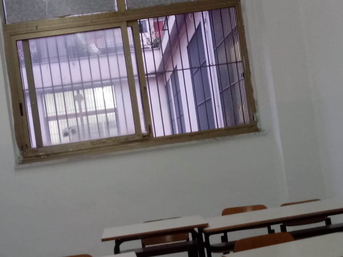 La mia scuola sembra un carcere.