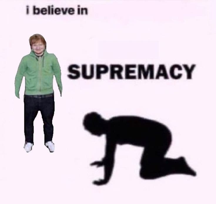 Ed Sheeran è il meme per eccellenza 