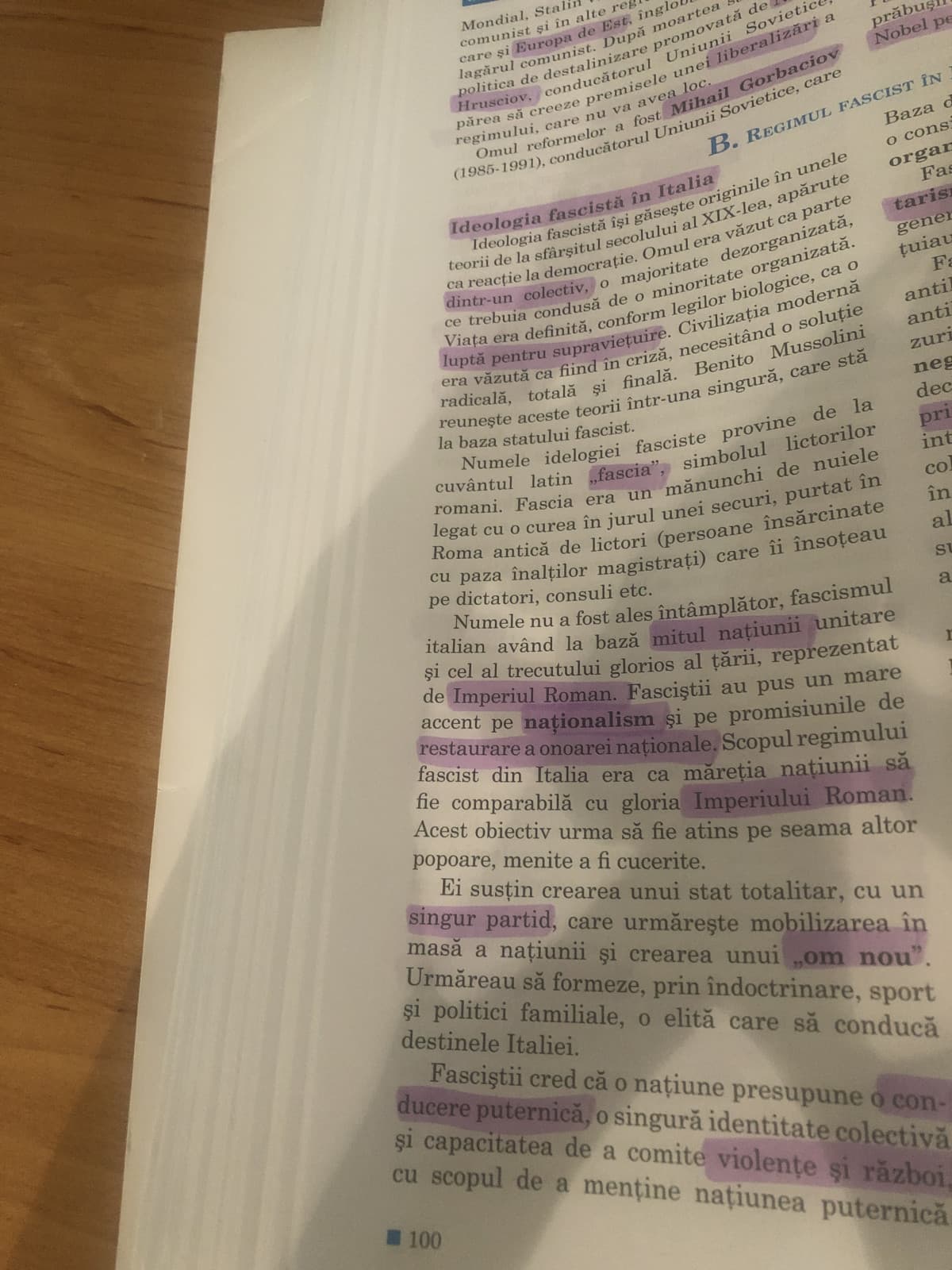 Sto studiando il fascismo e sinceramente non mi dispiace come ideologia 