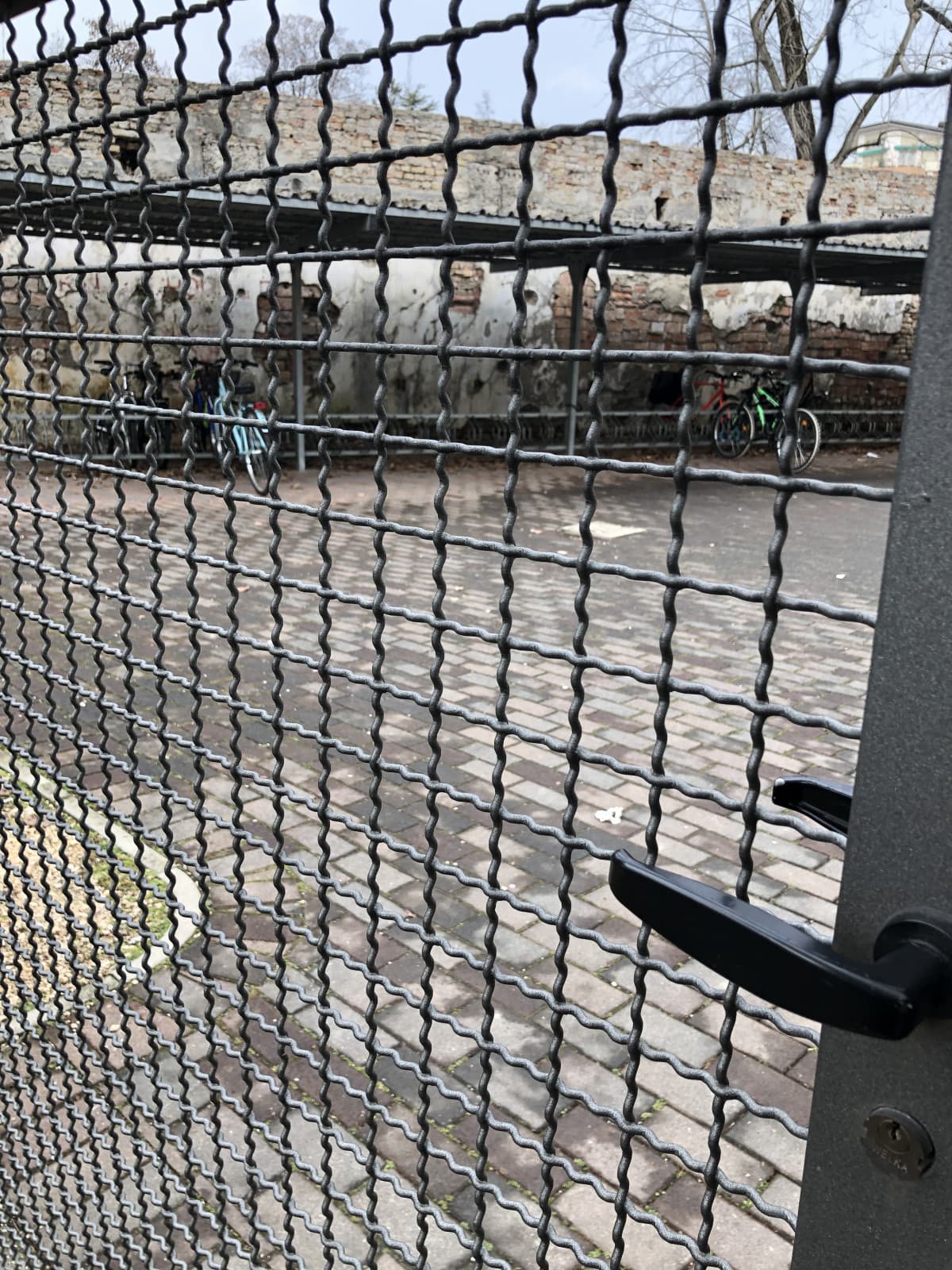 Un minuto di silenzio per le bici che ogni giorno vengono dimenticate e abbandonate nel cortile della scuola. Povere.