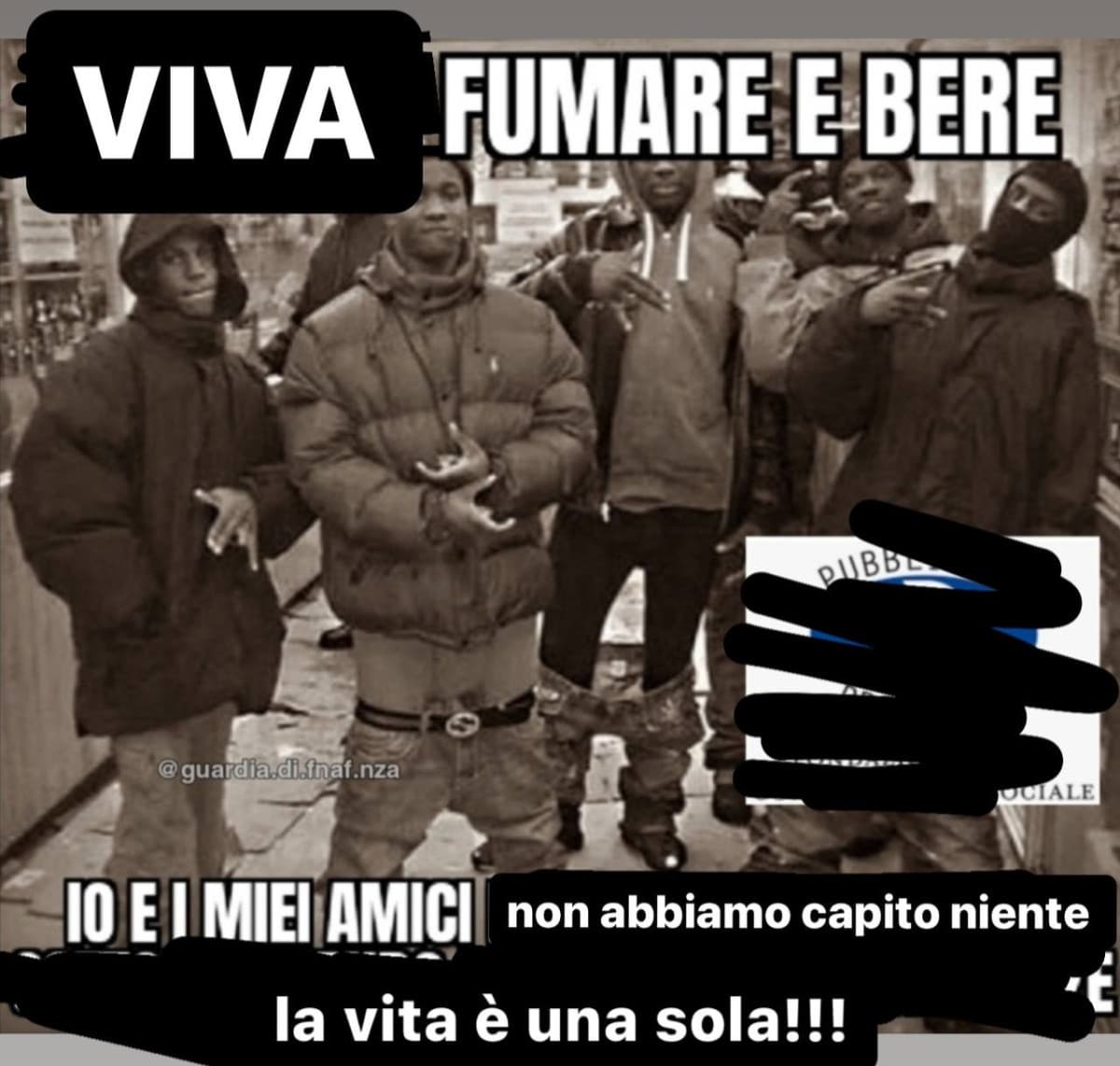 naso sporco non è cipria 