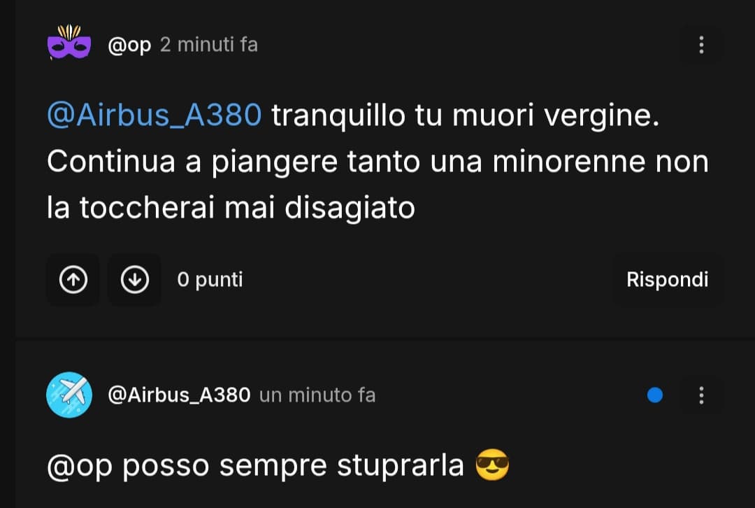 E pensare che queste merde esistono davvero 