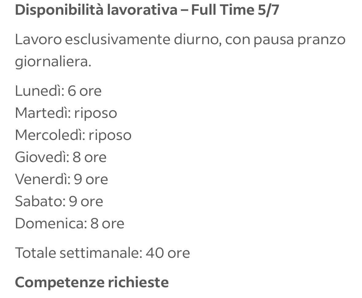 cazzo di orario sarebbe