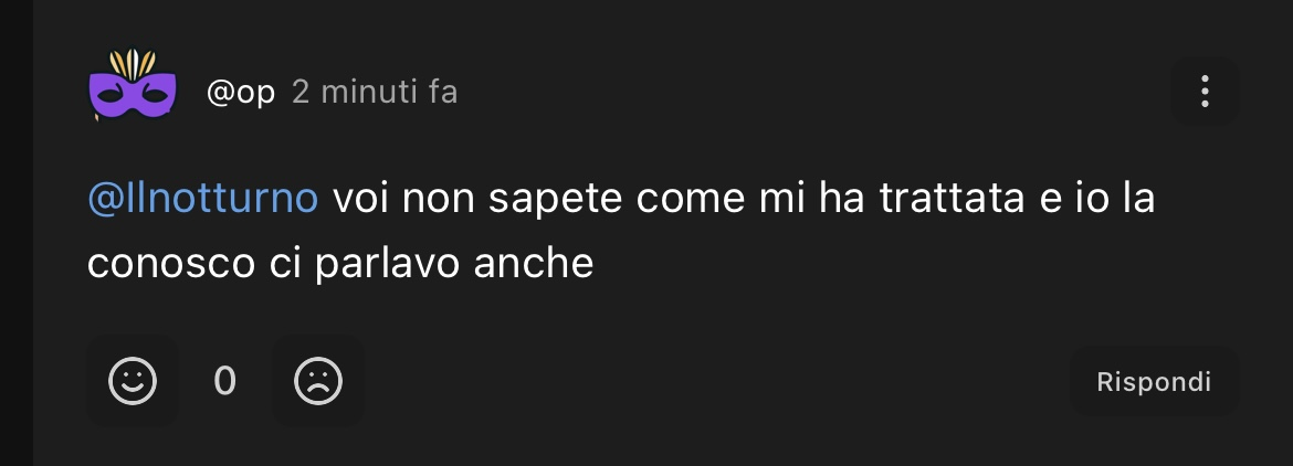 boh raga io non voglio essere cattiva ma