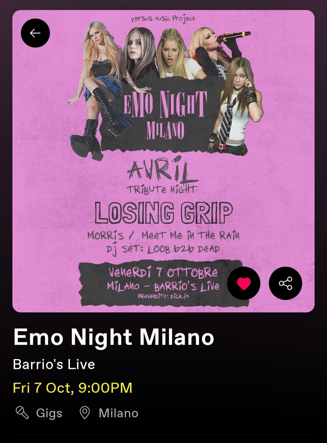 emo night