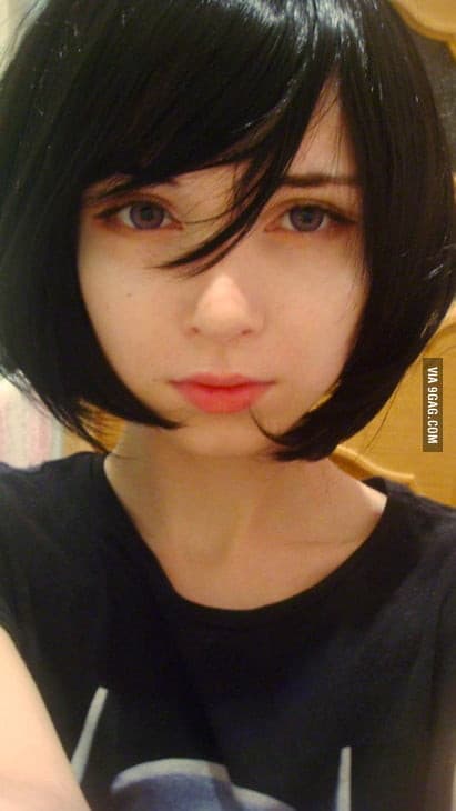 MIKASA REAL LIFE OH MAI GOD