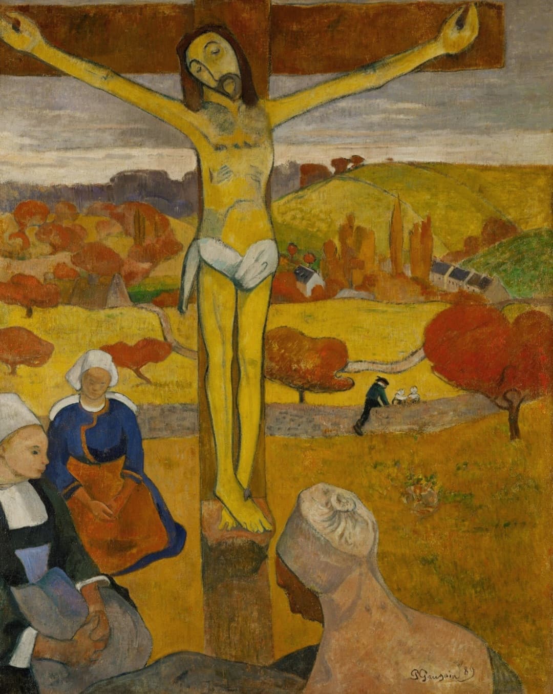 Il cristo giallo , Gauguin