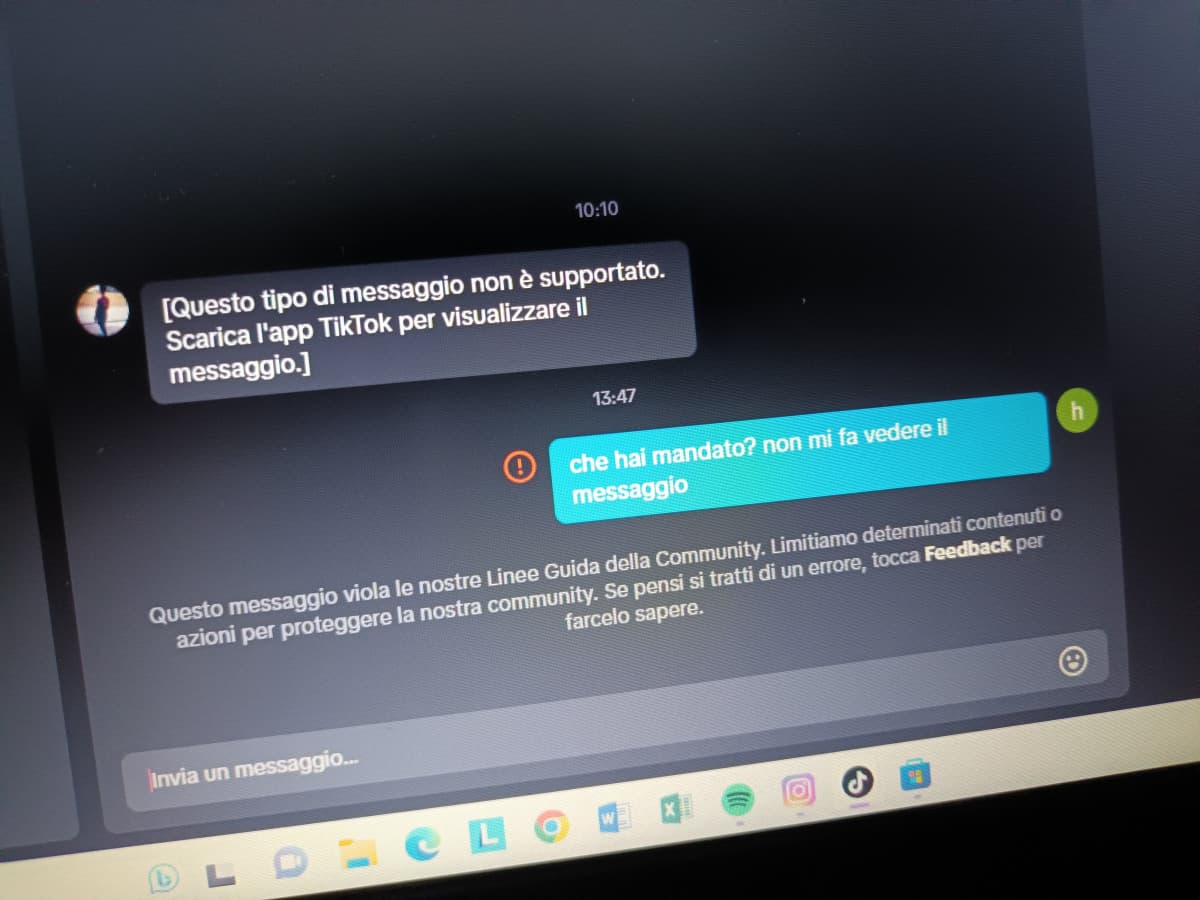 ma esattamente dove avrei violato le "Linee Guida della Community"?