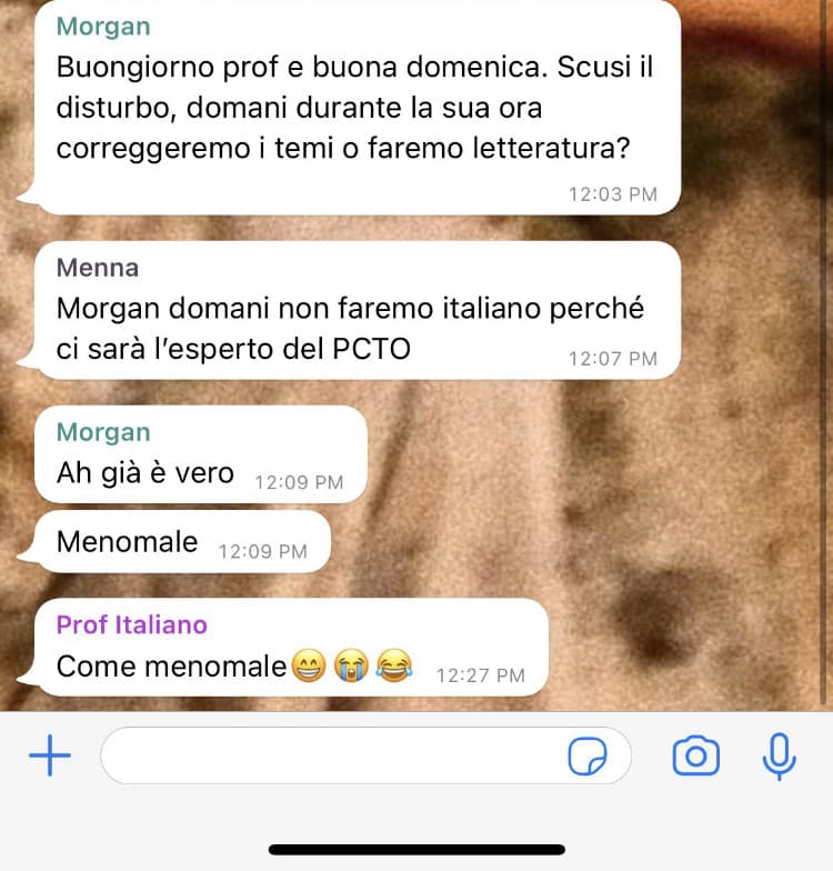 Ragazzi non smetto di ridere